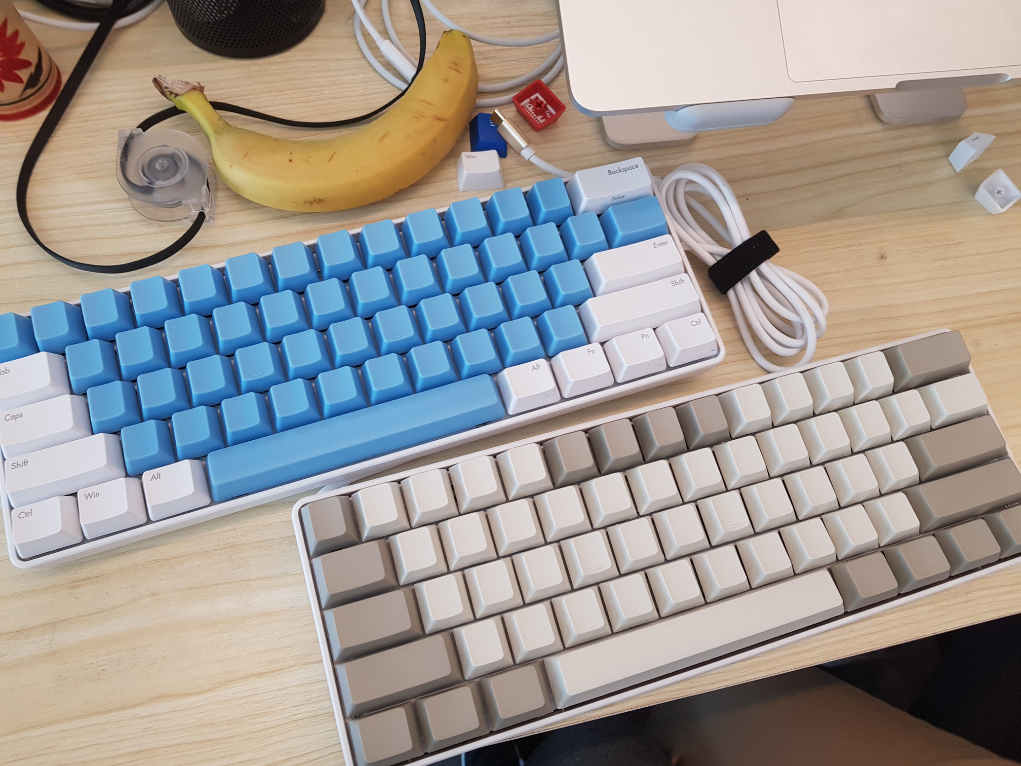 poker2 HHKB keyboard with no letters